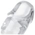 EasyToys - želejas dildo 18cm caurspīdīgs
