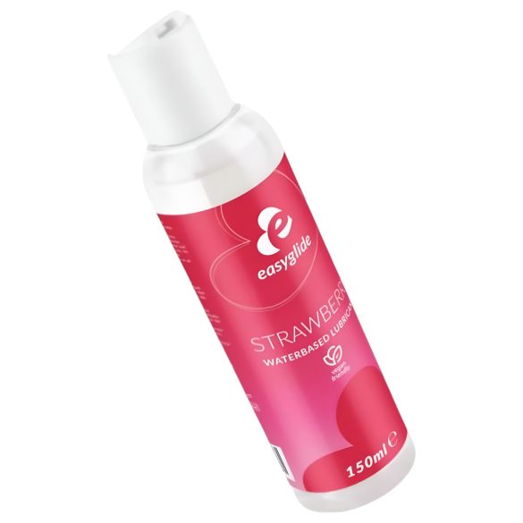 EasyGlide - garšota ūdens bāzes lubrikants - zemeņu (150 ml)