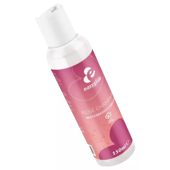 EasyGlide - ūdens bāzes lubrikants ar rozā dzirkstošā vīna garšu 150ml