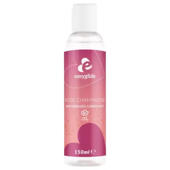 EasyGlide - ūdens bāzes lubrikants ar rozā dzirkstošā vīna garšu 150ml