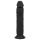 Easytoys - dzīvīgais dildo - 22,5 cm (melns)