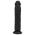 Easytoys - dzīvīgais dildo - 22,5 cm (melns)