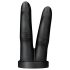 BUTTR Victory - dubultais anālais dildo pirksts (melns)