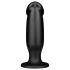 BUTTR AH-1 - melnais piesūcekņa anālais dildo