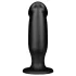BUTTR anālais dildo ar piesūcekni melns