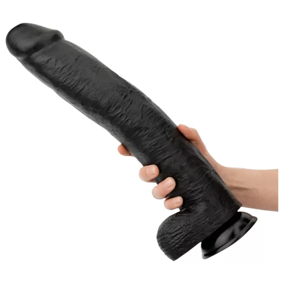 BUTTR reālistisks milzu dildo 43 cm melns