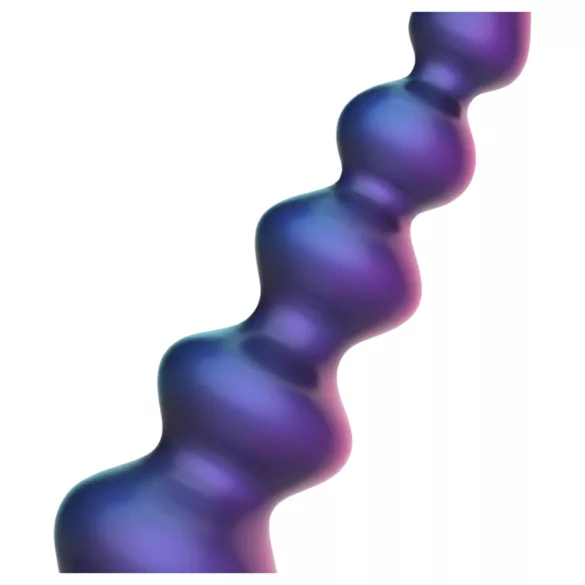 Hueman Galaxy Force - anālais vibrators ar radio vadību (violets)