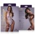Christine - Atvērtais ķermeņa komplekts (balts) - L/XL