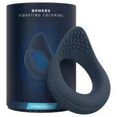 Boners - vibrējošs erekcijas gredzens zils