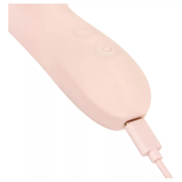 Good Vibes Only Shai - vibrators ar klitora stimulatoru, rozā