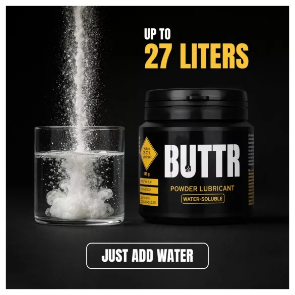 BUTTR - pulverveida instant lubrikants (135 g)
