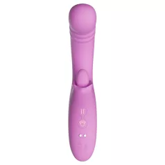   Good Vibes Only - klitora stimulējošs stūmējvibrators (rozā)