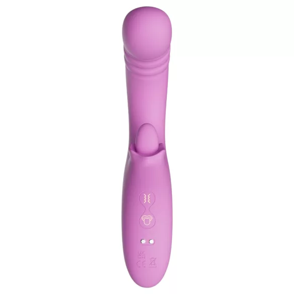 Good Vibes Only - klitora stimulējošs stūmējvibrators (rozā)