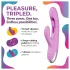Good Vibes Only - klitora vibrators ar kustīgu pirkstu (violets)