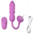 Good Vibes Only - vibrējošs olu formas vibrators ar tālvadības pulti (rozā)