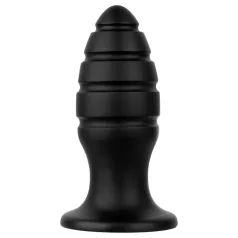 BUTTR Aftershock - liels anālais plugs (melns) - 23 cm