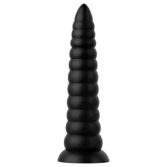 BUTTR Caterpiller - milzu anālais plugs (melns) - 29 cm