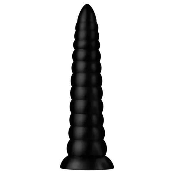 BUTTR Caterpiller - milzu anālais plugs (melns) - 29 cm