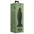BUTTR Huge Explosive II - milzu anālais plugs (melns) - 29 cm
