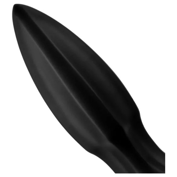 BUTTR Huge Explosive II - milzu anālais plugs (melns) - 29 cm