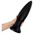 BUTTR Huge Explosive II - milzu anālais plugs (melns) - 29 cm