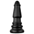 BUTTR Tactical II - milzu anālais plug (melns) - 26 cm