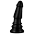 BUTTR Tactical II - milzu anālais plug (melns) - 26 cm