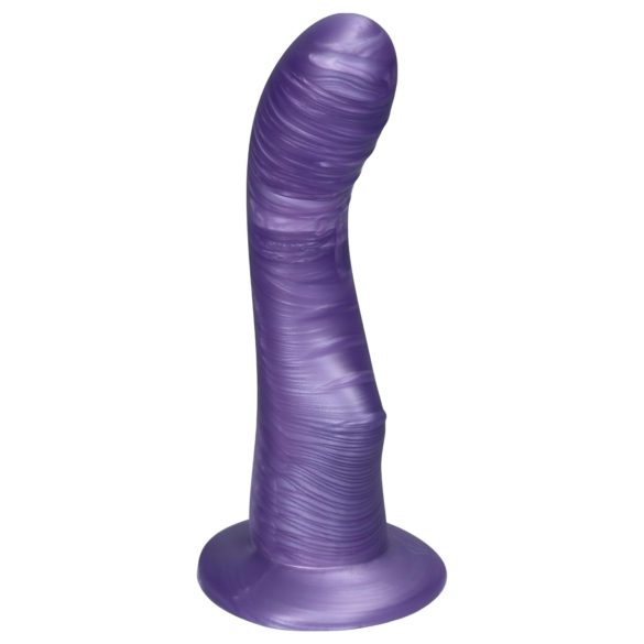 Ylva & Dite Kajsa - metāliski violets piesūcekņa dildo