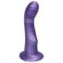 Ylva & Dite Kajsa - metāliski violets piesūcekņa dildo
