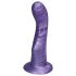Ylva & Dite Kajsa - metāliski violets piesūcekņa dildo