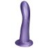 Ylva & Dite Kajsa - metāliski violets piesūcekņa dildo