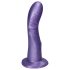 Ylva & Dite Kajsa - metāliski violets piesūcekņa dildo