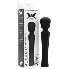 Pixey Aquamini - mini masāžas zizlis vibrators (melns)