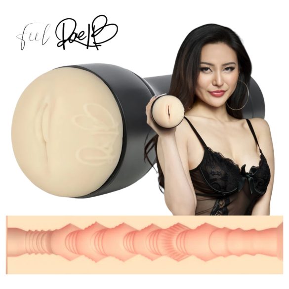 Kiiroo Rae Lil Black masturbators rotaļlieta - PowerBlow saderīga (dabīga krāsa)