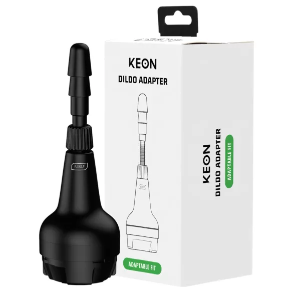 Kiiroo Keon - masturbatora adapteris dildo pievienošanai melns