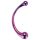 Dreamtoys – stikla masāžas dildo (metālisks)