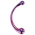 Dreamtoys – stikla masāžas dildo (metālisks)