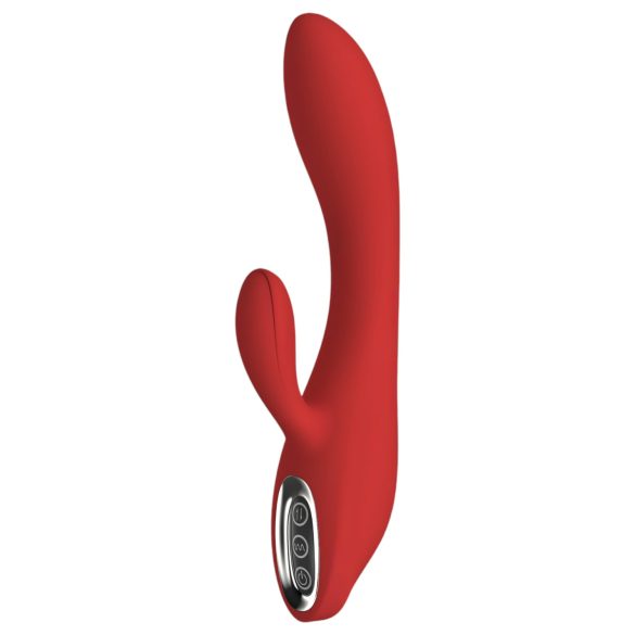 Sarkanā Revolūcija Sofija - uzlādējams vibrators ar klitora stimulatoru (sarkans)