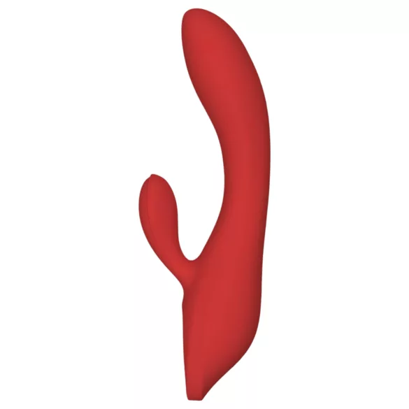 Red Revolution Sofia - uzlādējams vibrators ar klitora stimulatoru sarkans