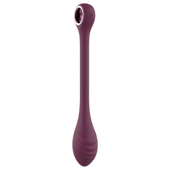 Glam - akumulatora, ūdensizturīgs, regulējams G-punkta vibrators (violets)