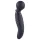 Glam - divpusējs wand vibrators (tumši pelēks)