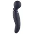 Glam - divpusējs wand vibrators (tumši pelēks)