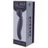 Glam - divpusējs wand vibrators (tumši pelēks)