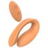 Glam - akumulatora pāra vibrators (oranžs)