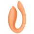 Glam - akumulatora pāra vibrators (oranžs)