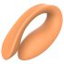 Glam - akumulatora pāra vibrators (oranžs)