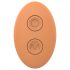 Glam - akumulatora pāra vibrators (oranžs)