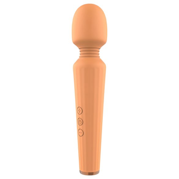 Glam - uzlādējams masāžas vibrators (oranžs)