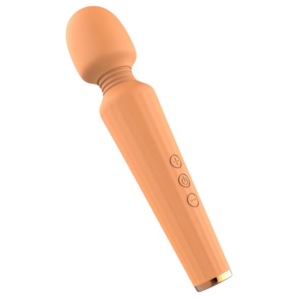 Glam - uzlādējams masāžas vibrators (oranžs)