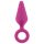 Flirts Pull Plug - mazs anālais plug (rozā)